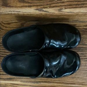 Black Dansko clogs